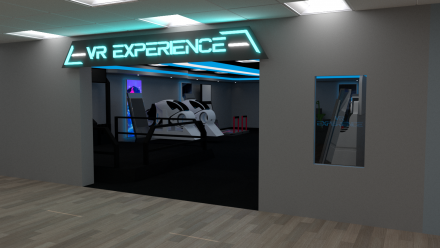 3D visual of VR Experience
